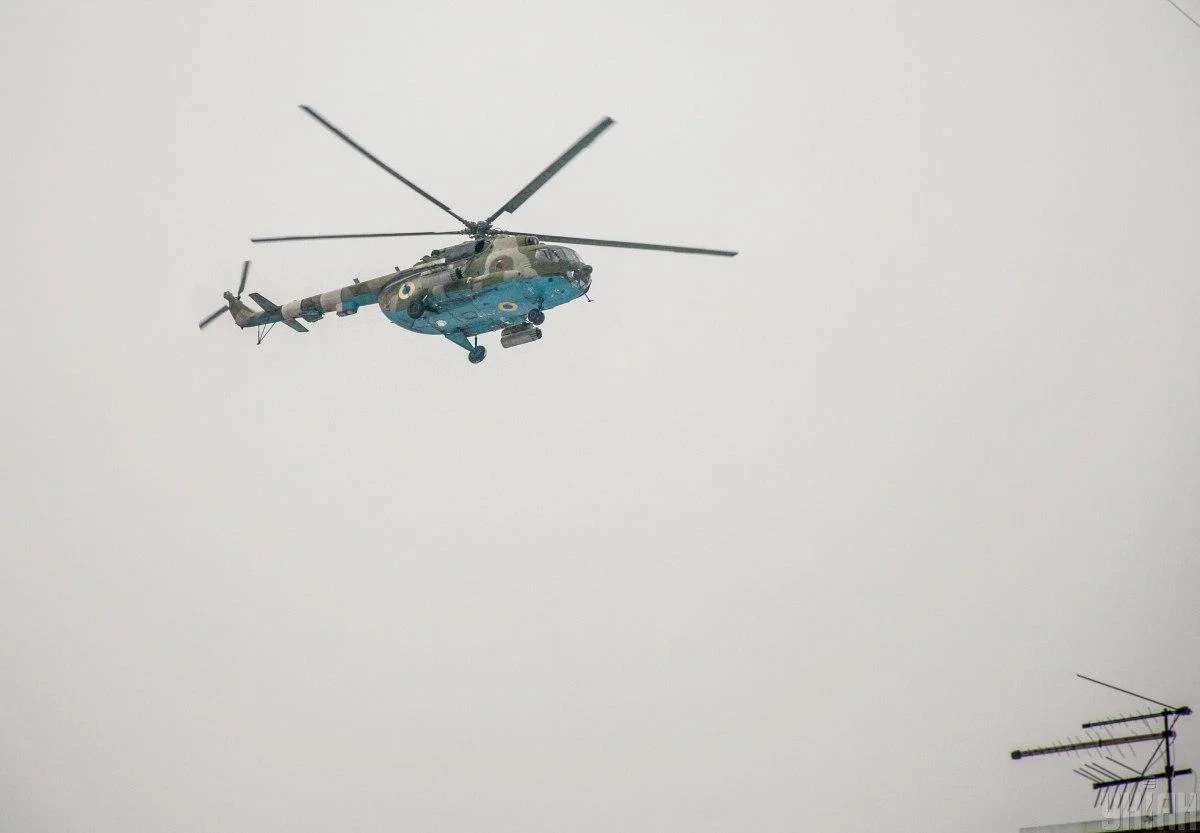 В Полтавській області під час бойового завдання розбився екіпаж вертольота Мі-8